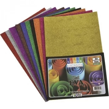 SÜDOR EVA 20X30 CM 10 RENK SİMLİ SK01