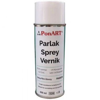 PONART SPRAY FİLM VERNİK PARLAK 400ML PSF-839