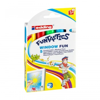 EDDİNG FUNTASTICS CAM KALEMI 5LI SET (E-16K599)