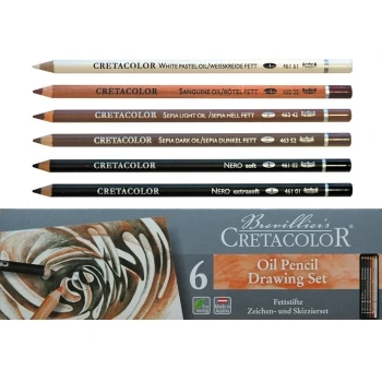 CRETA OIL PENCILS TENEKE 6