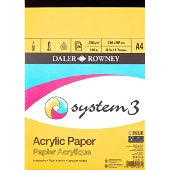 SYSTEM 3 ACRYLIC PAD A4