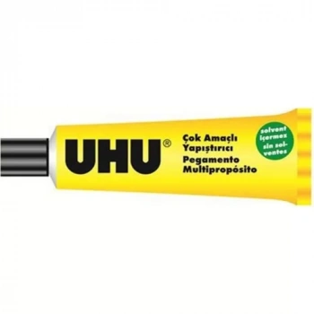 UHU YAPIŞTIRICI ÇOK AMAÇLI 60 ML (NO.6) - (SOLVENT İÇERMEZ) UHU38060