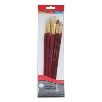 WHITE BRISTLE LONG HANDLED 4PC*2