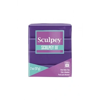 SCULPEY III POLİMER KİL PURPLE 57GR S-302513