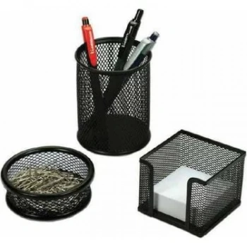 KRAF PERFORE MASA SETİ 3 LÜ 470G SİYAH