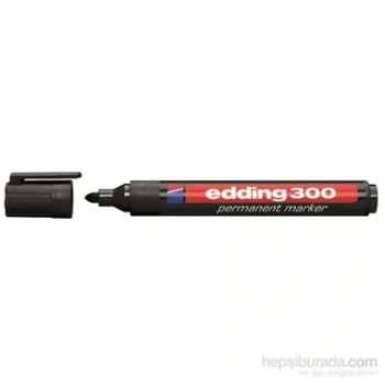 EDDİNG PERMANENT MARKÖR SİYAH (E-300)