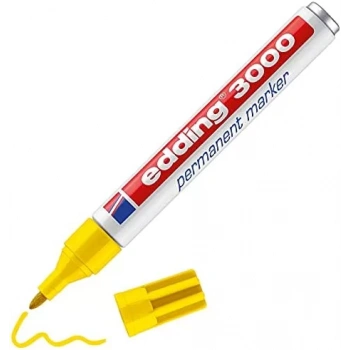 EDDİNG PERMANENT MARKOR SARI (E-3000)
