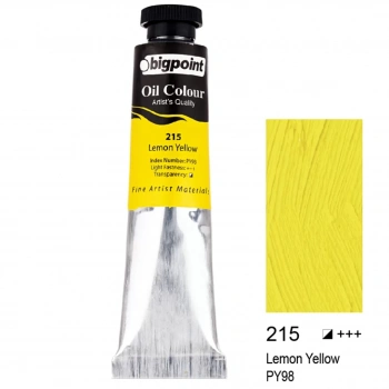 BİGPOİNT YAĞLI BOYA 45 ML LEMON YELLOW 215 BPPO0645A-215