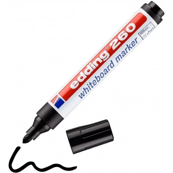 EDDİNG BEYAZ TAHTA KALEMİ SİYAH (E-260)