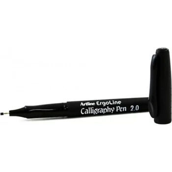 ARTLİNE ERGOLİNE CALLİGRAPHY PEN 2.0 BLACK LV-A-ERG-242 BLACK