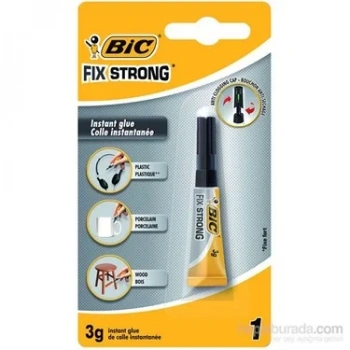 BİC FIX STRONG SÜPER GÜÇLÜ JAPON YAPIŞTIRICISI 3 GR 1Lİ BLİSTER