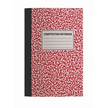 DEFFTER KOMPOZİSYON DEFTERİ A4 KIRMIZI - ÇİZGİLİ A4 250 GR. KARTON KAPK 70