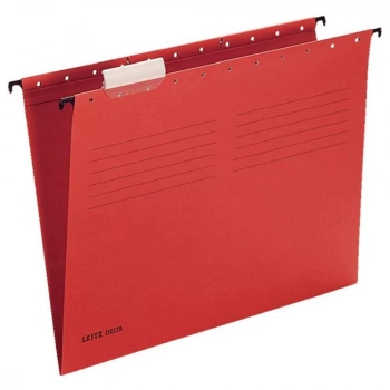 LEİTZ DELTA ASKILI DOSYA TELSİZ KIRMIZI 65150025