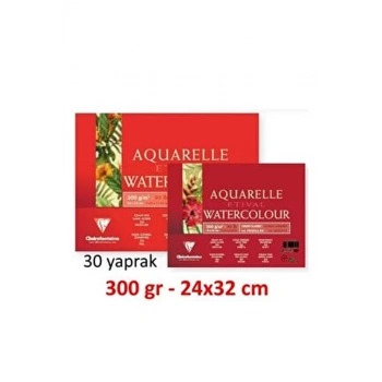 CLAIREFONTAINE ETİVAL CLASSIC 24*32 CM 300 GR  UZUN KENARI YAPIŞKANLI 30 YAPRAK - TEKLİ