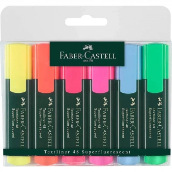 FABER-CASTELL FOSFORLU KALEM 6LI POSET 154806