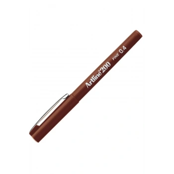 ARTLİNE 200N FİNE WRİTİNG PEN 0.4 BROWN LV-A-EK-200N BROWN