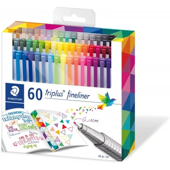 STAEDTLER 334 C60 TRIPLUS FINELINER 0.3 MM 60LI TST334C60000000A