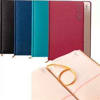 BAYINDIR ÇİZGİLİ AJANDA (IVORY) GÜNLÜK AVRUPA SUNİ DERİ 400 SY. İTHAL IVORY 70GR 17X24