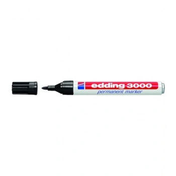 EDDİNG PERMANENT MARKOR SİYAH (E-3000)