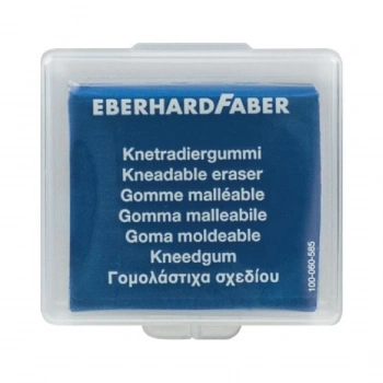 EF HAMUR SİLGİ PLASTİK KUTUDA MAVİ 585428