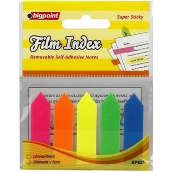 BİGPOİNT YAPIŞKANLI FİLM INDEX OK 5 RENK BP821