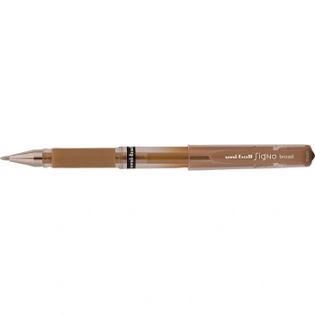 UNİBALL SİGNO BROAD 1.0 DAVETİYE KALEMİ ALTIN UM-153