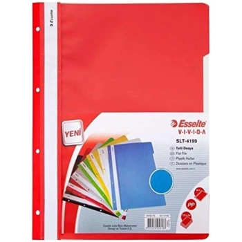 ESSELTE TELLİ DOSYA 50Lİ KIRMIZI 41991520