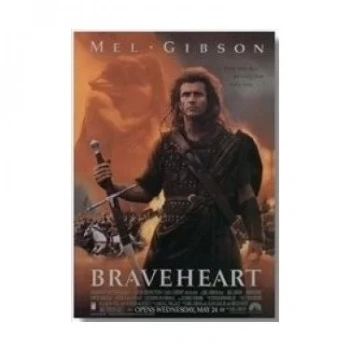 DEFFTER FİLM AFİŞLERİ /BRAVEHEART 14*20 SERT KAPAK 96