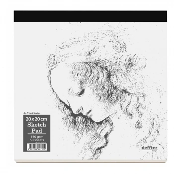 DEFFTER SKETCH DEFTERİ CİLTLİ 20x20 SIRTTAN CİLTLİ 50