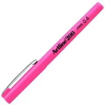 ARTLİNE 200N FİNE WRİTİNG PEN 0.4 PİNK LV-A-EK-200N PINK