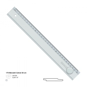 ARK CETVEL MERCEKLİ CETVEL 30 CM 179