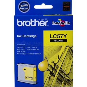 BROTHER LC57Y FAKS KARTUSU SARI