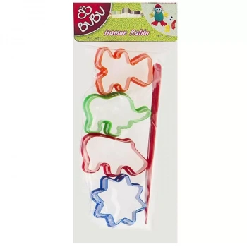 BU-BU OYUN HAMURU KALIBI 5 PARÇA BUBU00003