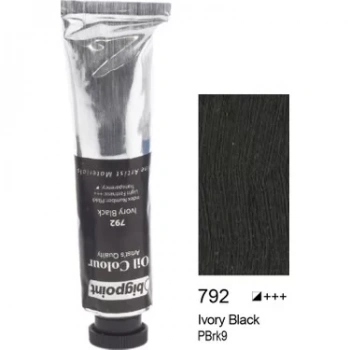 BİGPOİNT YAĞLI BOYA 45 ML IVORY BLACK 792 BPPO0645A-792