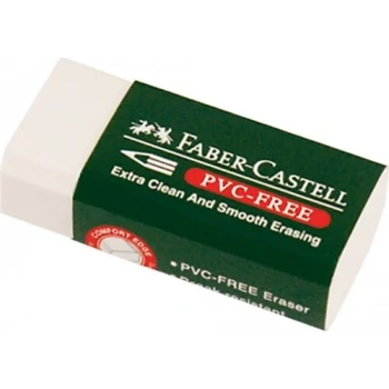 FABER-CASTELL 7085/24 BEYAZ SİLGİ PVC-FREE 188524