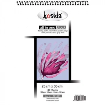 KOSİDA ALL IN ONE BLOCK 25X35CM 30 YAPRAK KHM-10-31K