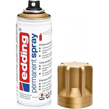 EDDİNG PERMANENT AKRILIK SPRAY RICH GOLD MAT 924 (E-5200)