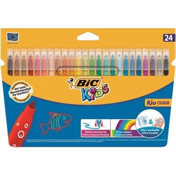 BİC KID COULEUR KEÇELİ BOYA KALEMİ 24 RENK 841800