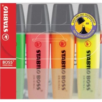 STABILO BOSS ORIGINAL 4LÜ PAKET 70/4