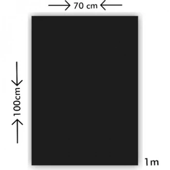 MAKET KARTONU 1 MM 70X100 CM SIYAH