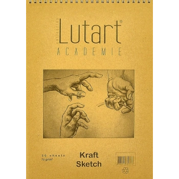 LUTART LA-SKA3 KRAFT ÇİZİM BLOĞU 70GR 50 YP CZB-SKA3