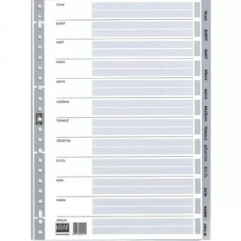 KRAF SEPARATÖR OCAK - ARALIK AYLAR 1003