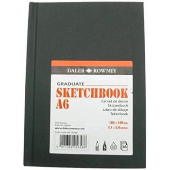 GRADUATE HARDBOUND PORTRAIT A6 130G