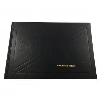 DİLMAN CARİ HESAP DEFTERİ YATAY   17X24   192 YP