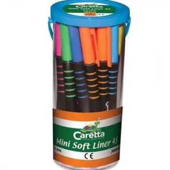 CARETTA 45 MINI SOFTLINER KALEM 12Lİ PLASTIK TUP