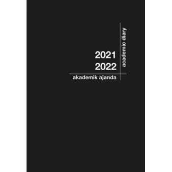 AKADEMİ ÇOCUK-AKADEMİK AJANDA SİYAH 2021-2022