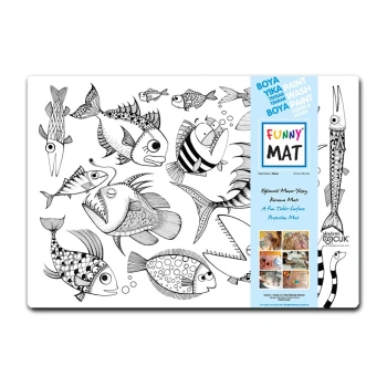 AKADEMİ ÇOCUK FUNNY MAT - BALIK SURUSU