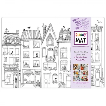 AKADEMİ ÇOCUK FUNNY MAT - ÇATIDAKI LEYLEK