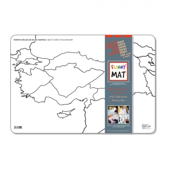 AKADEMİ ÇOCUK FUNNY MAT - TURKYE BOLGELER DILSIZ H