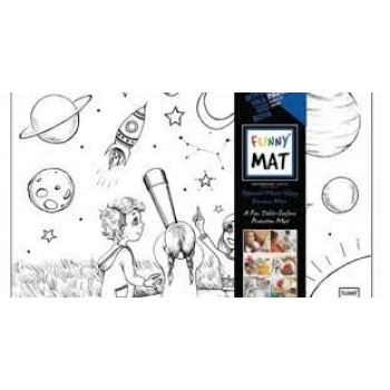 AKADEMİ ÇOCUK FUNNY MAT - UZAY ARAŞTIRMACILARI